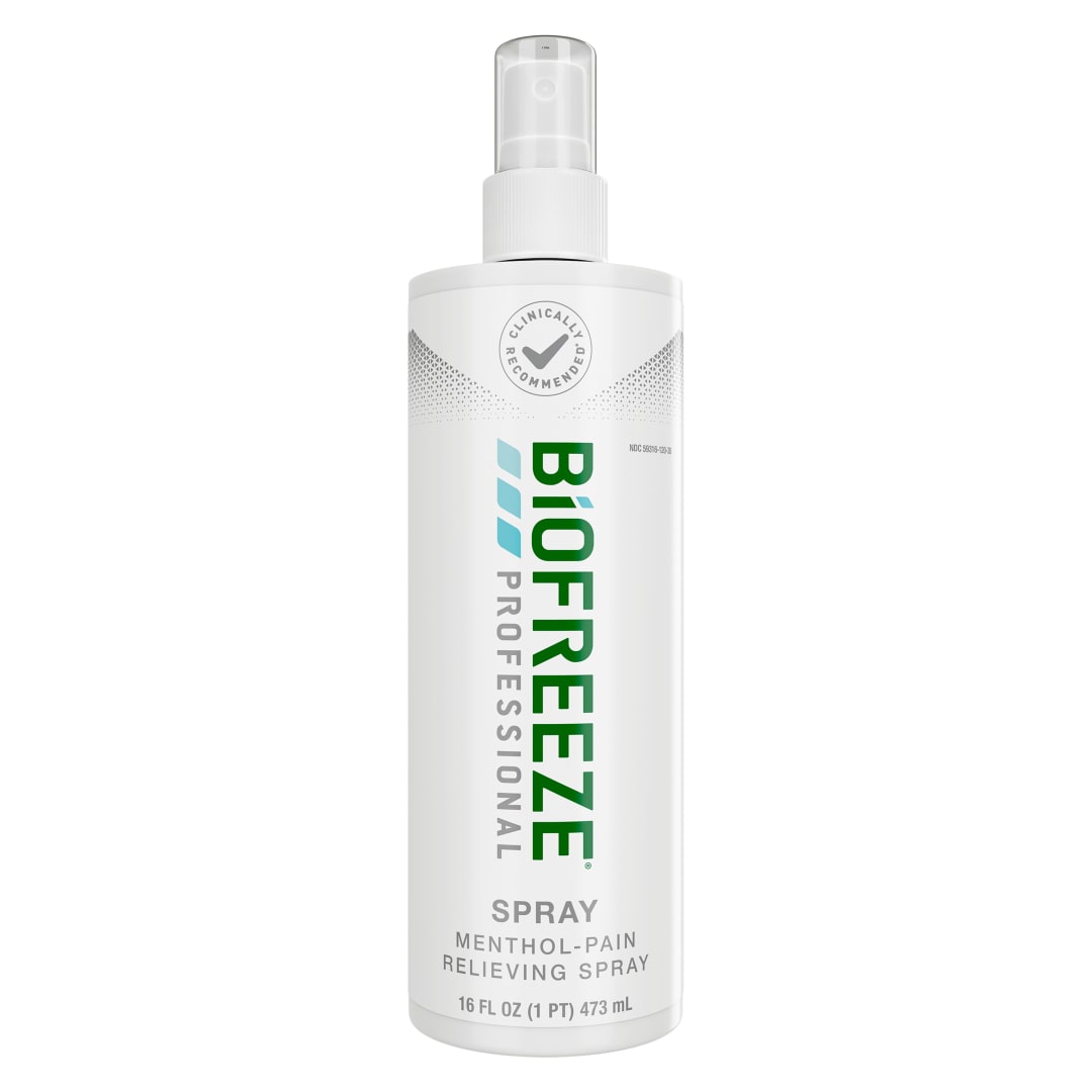 Biofreeze Professional Pain Relief Spray, 16 oz. Pump, Colorless
