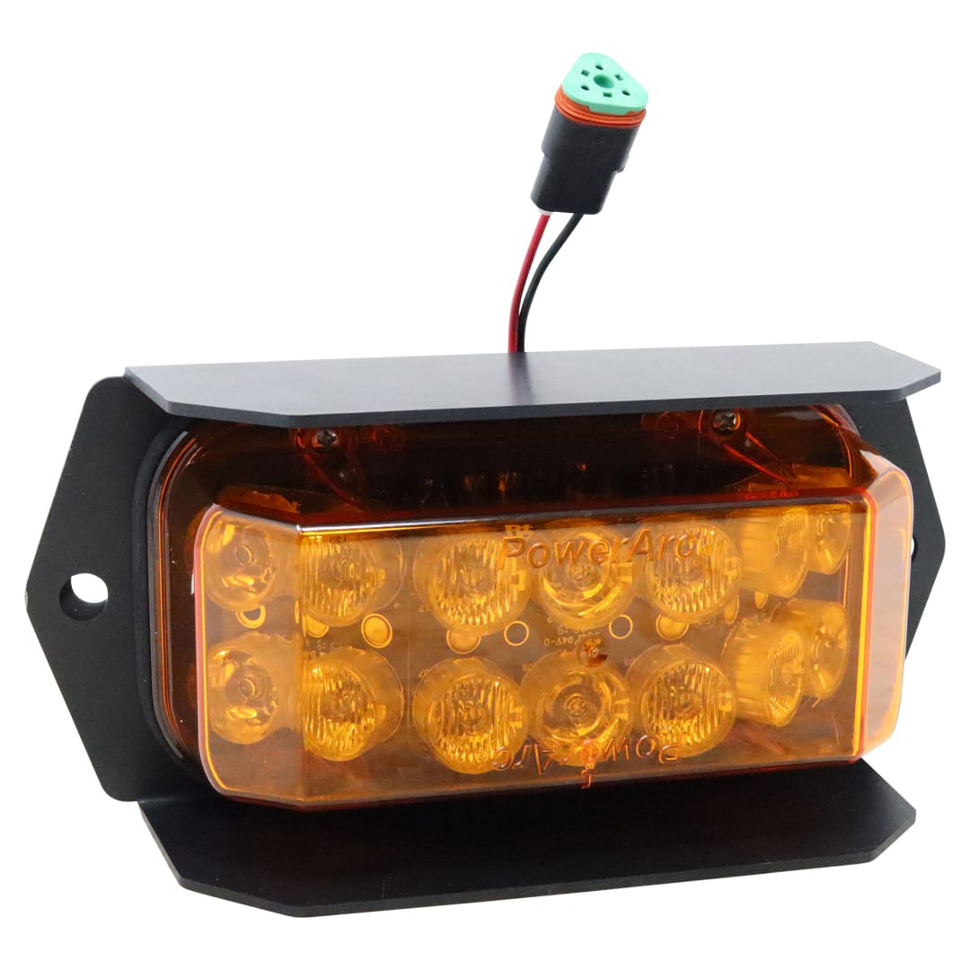 Wastebuilt® Replacement for McNeilus Strobe 14 LED Amber Power Arc