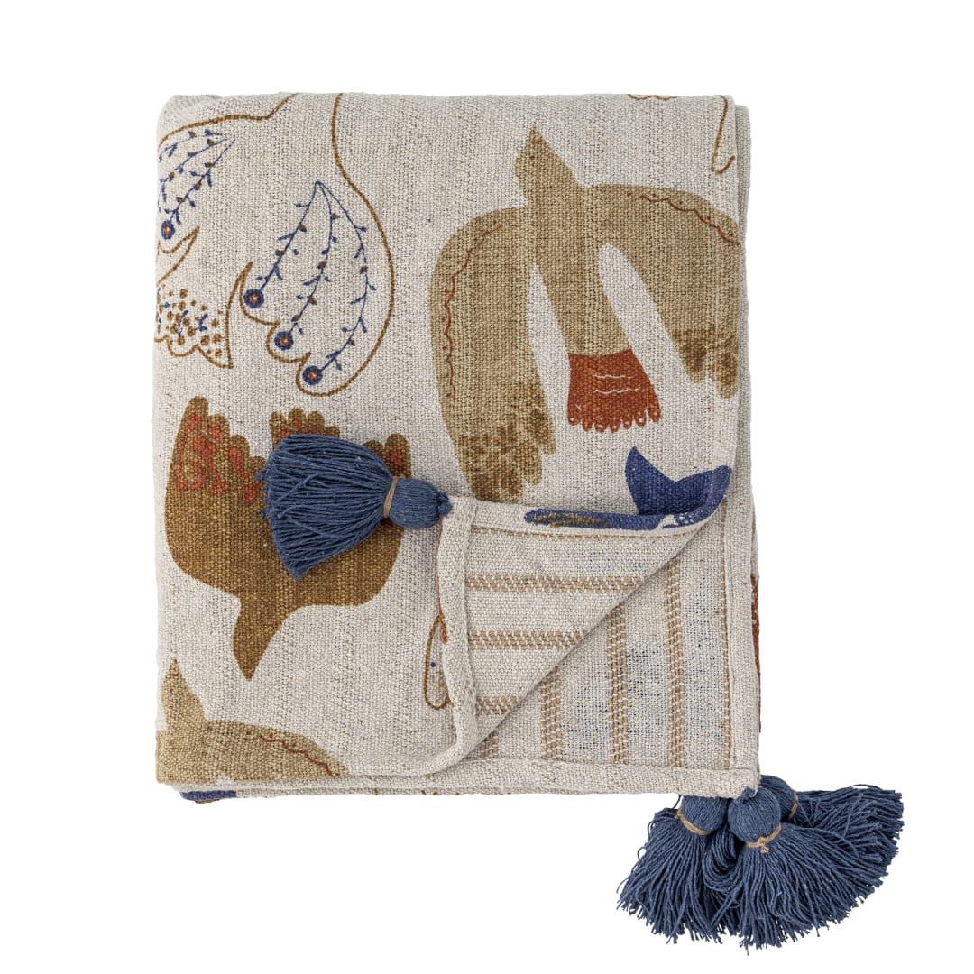 82063100 - Anniversary Throw, Multi, Recycled Cotton STOCK: 32
