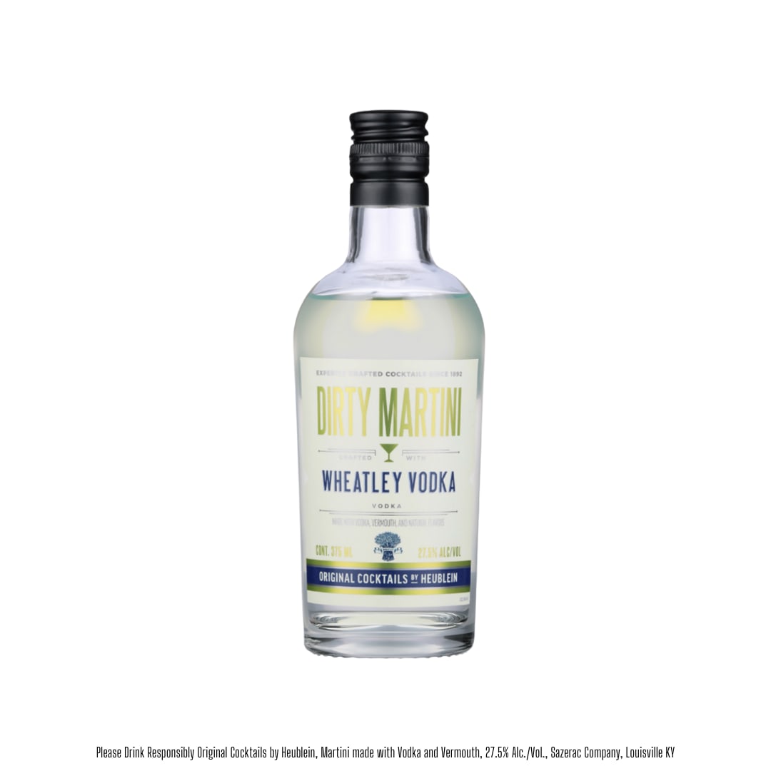 Heublein Wheatley Dirty Martini Cocktail 375ml 55 Proof