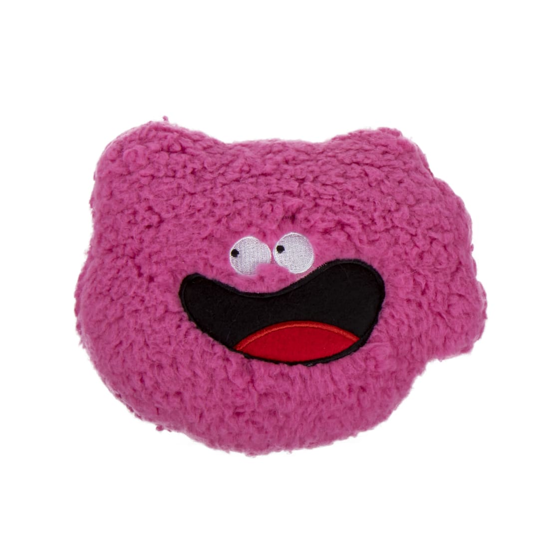 goDog Halloween Silent Squeak Brain Squeaky Plush Dog Toy, Chew Guard Technology