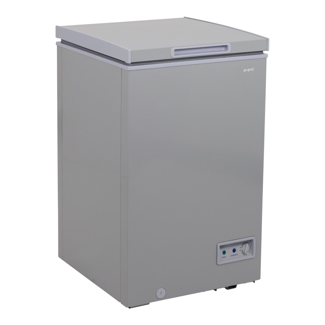 Avanti Garage Ready Convertible Chest Freezer, 3.5 cu. ft. Capacity, in Platinum (​CF35F2G)