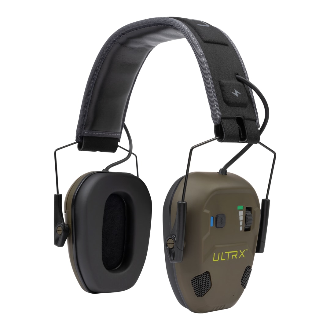 ULTRX™ Bionic Fuse Ion Bluetooth Electronic Earmuff, Olive