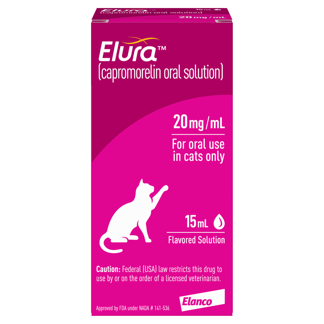 Elura Cat Elura Capromorelin Oral Solution for Cats | 20 mg/ml, 15 ml