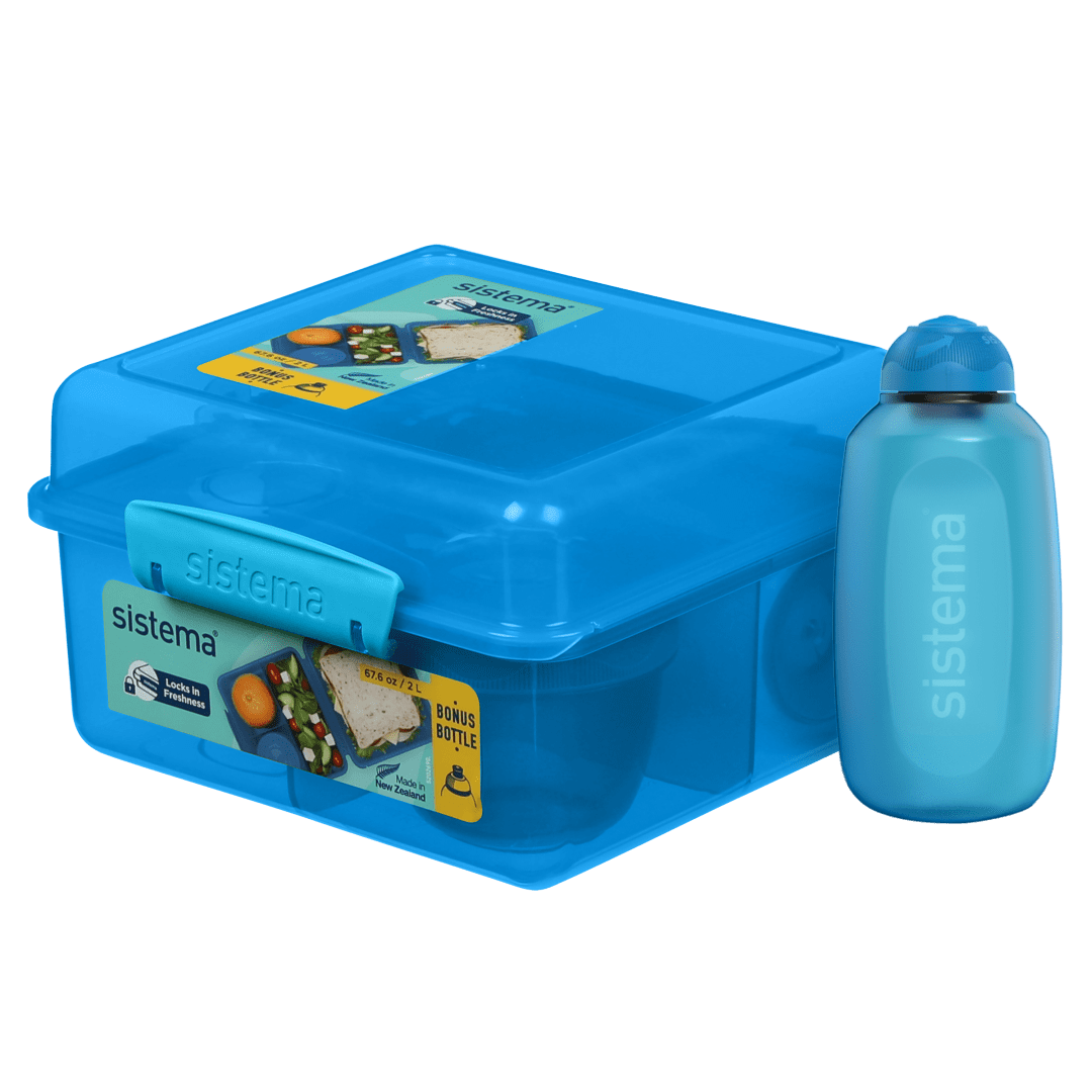 LUNCH CUBE MAX W/BTL BLU UK/FRBTS26