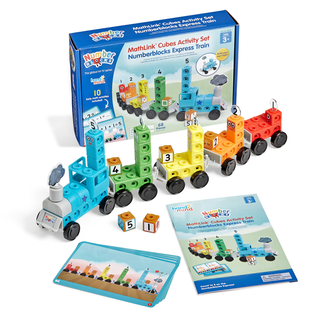 Numberblocks Express Train ML Cubes Act. Set