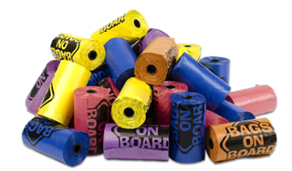 Bags on Board Fire Hydrant Refill Pack - Rainbow