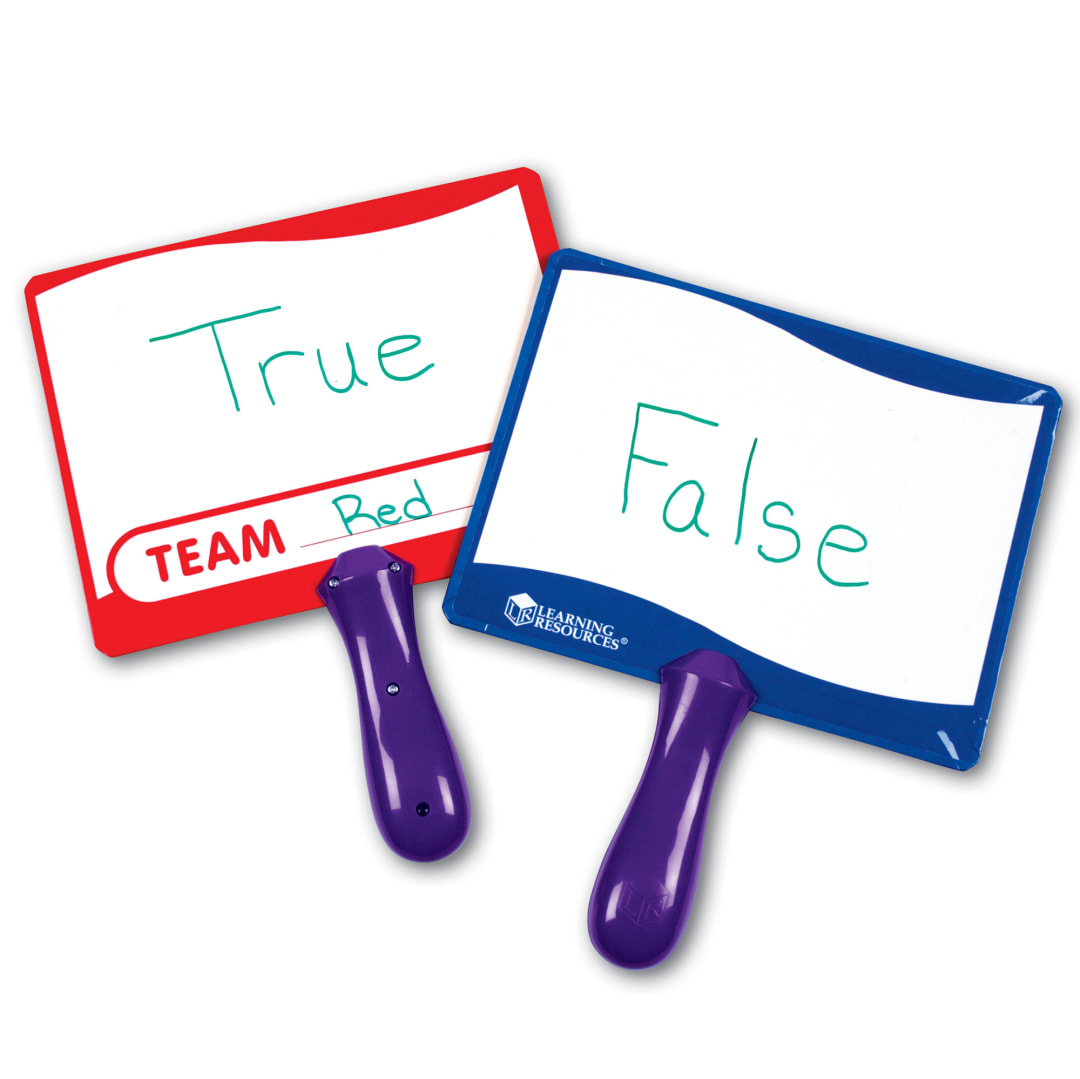 WRITE-ON/WIPE-OFF ANSWER BOARDS