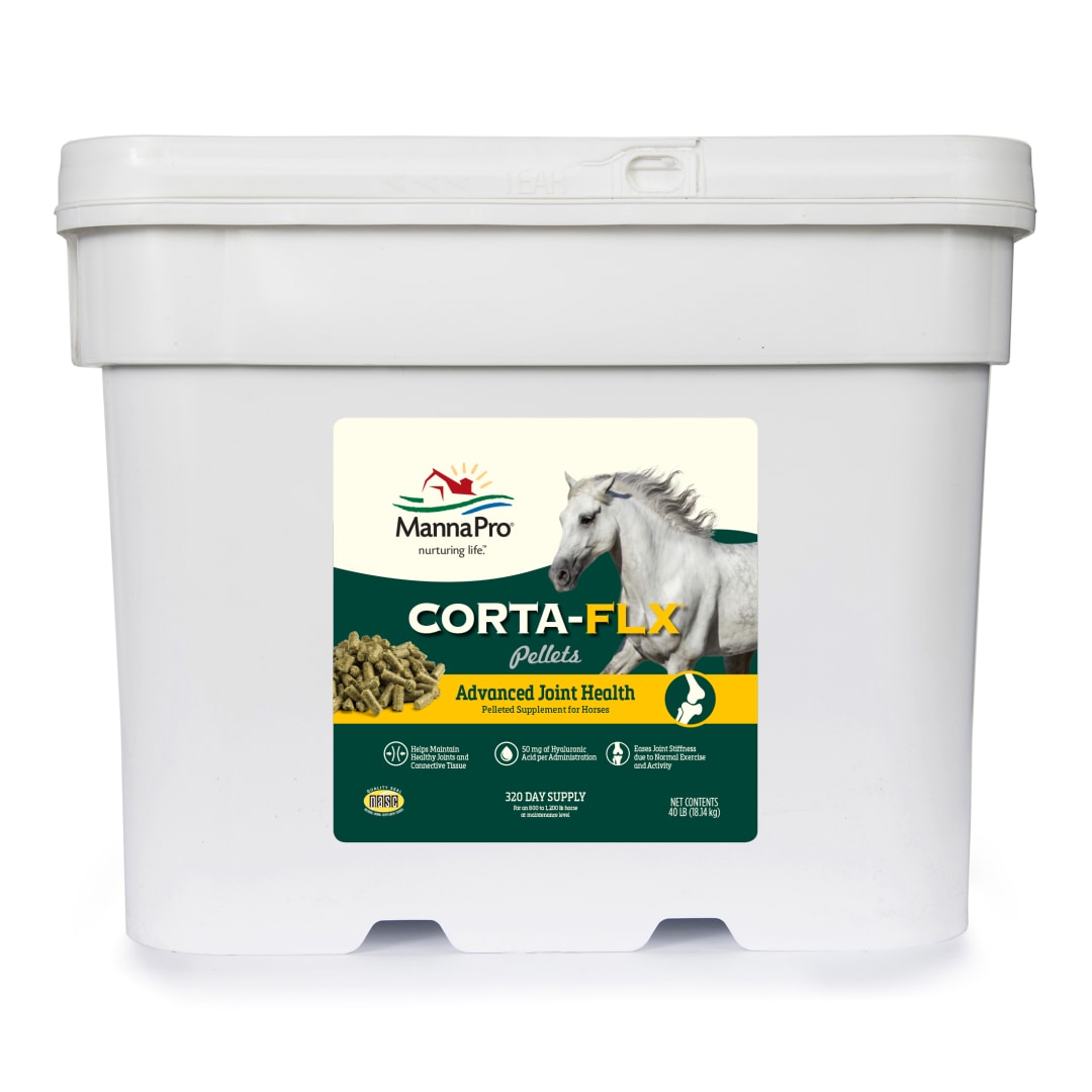 Corta-Flx Equine Joint Supplement Pellets | Quick & Effective Nourishment to Joints | 40 LB