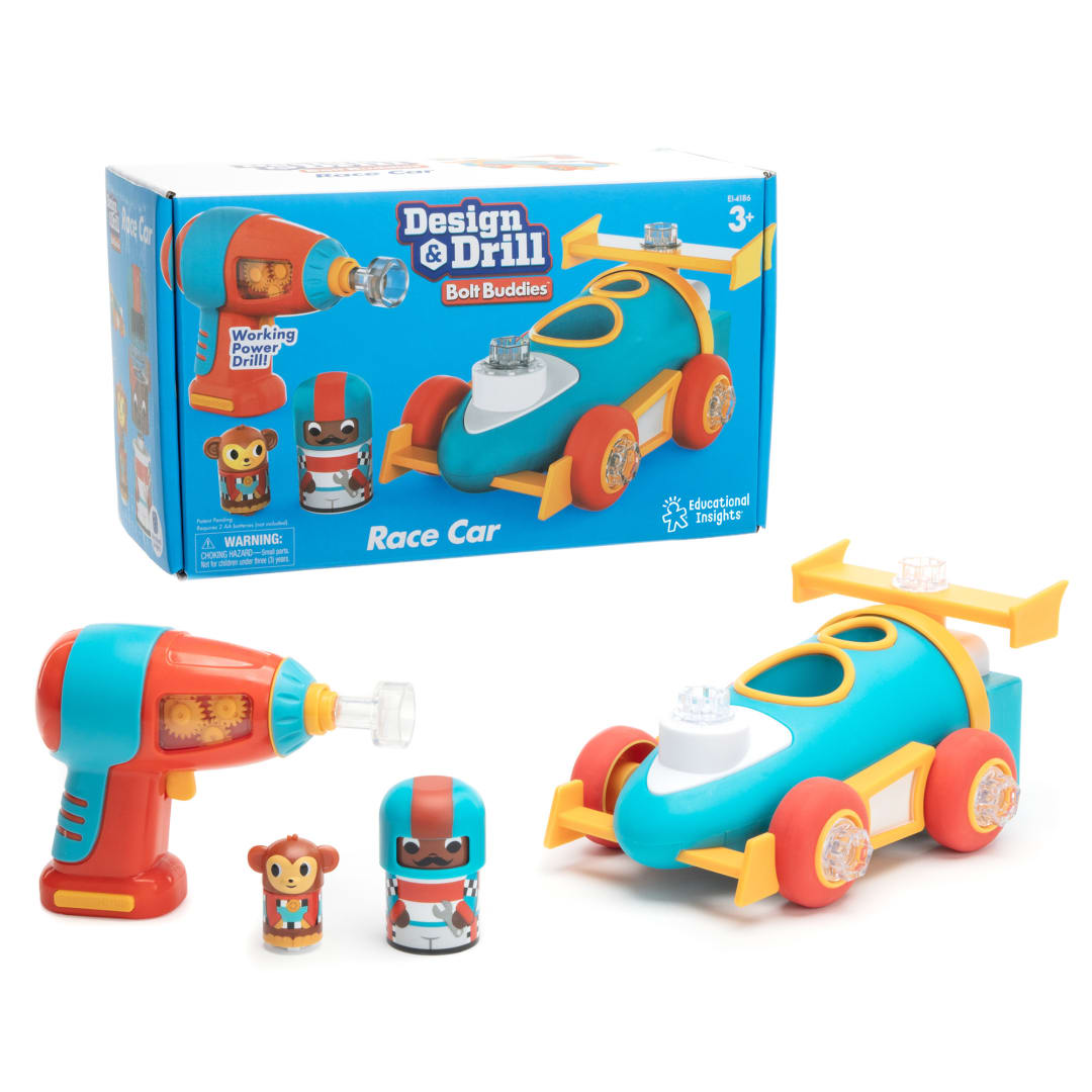 DESIGN & DRILL BOLT BUDDIES RACE CAR