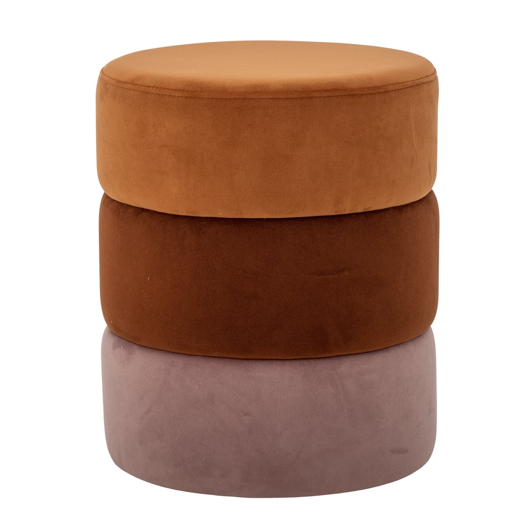 82062168 - Bilbao Pouf, Orange, Polyester STOCK: 8