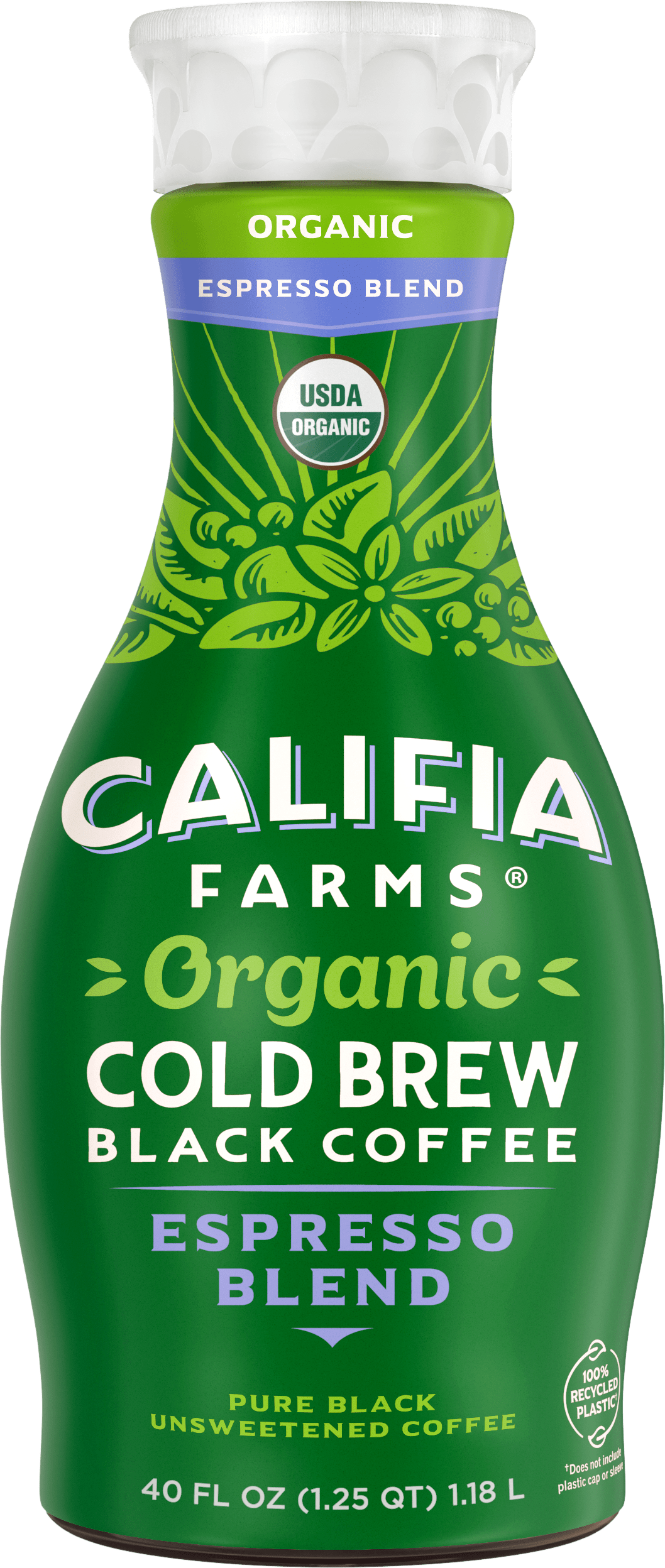 Organic Cold Brew Black Coffee Espresso Blend