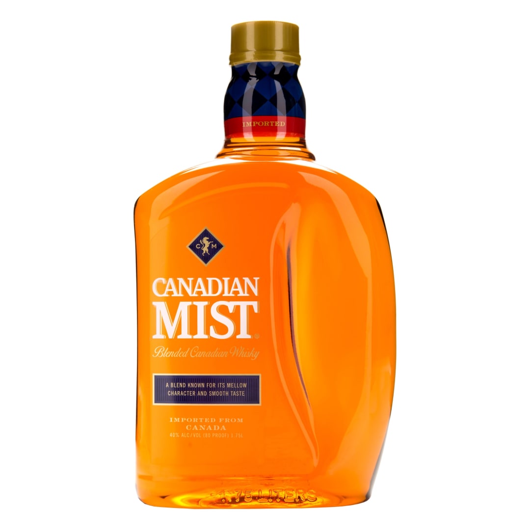 Canadian Mist Blended Canadian Whisky 1.75l Plastic Bottle 80 Proof