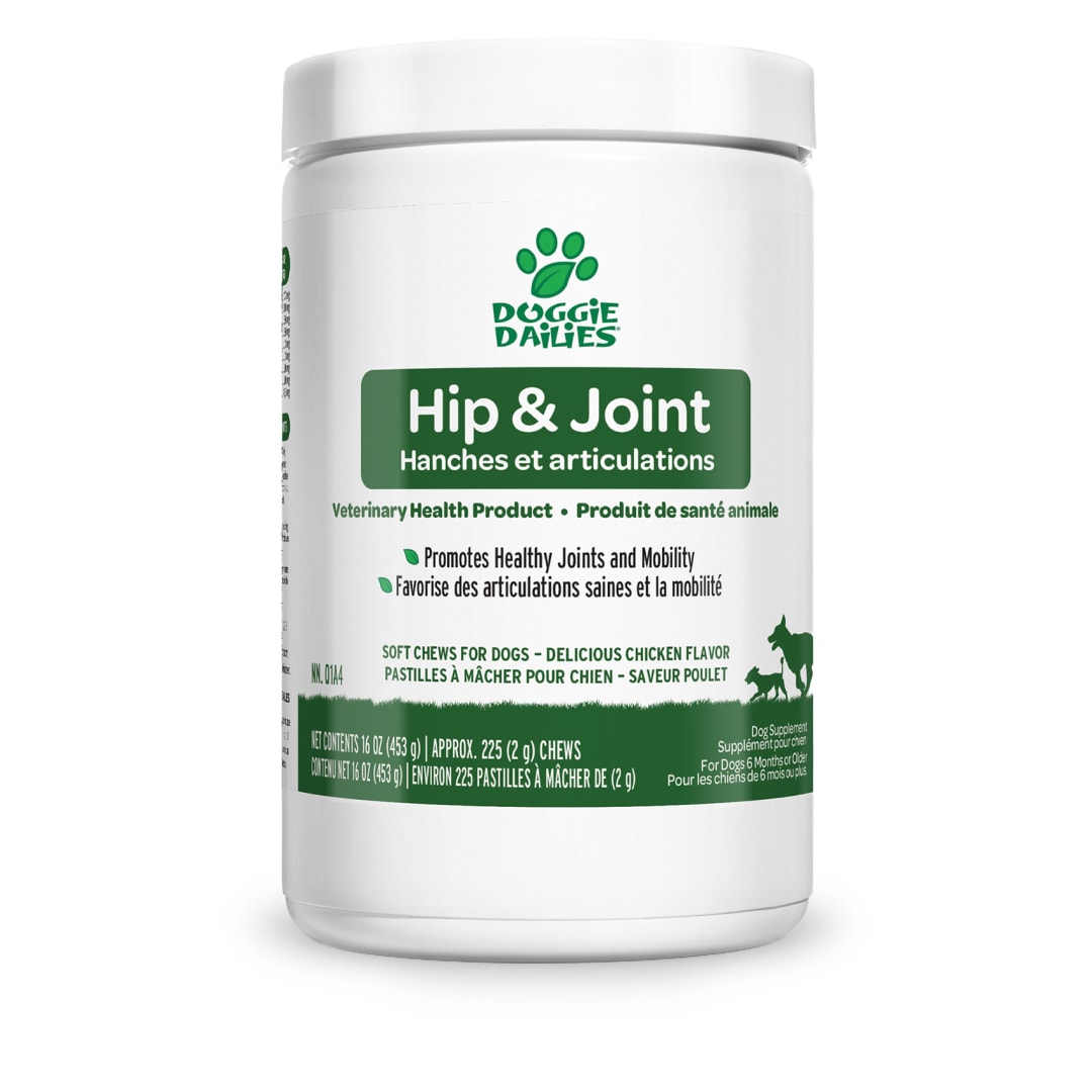 Doggie Dailies Hip and Joint - 225 Chews - Chicken Flavor - 16 oz