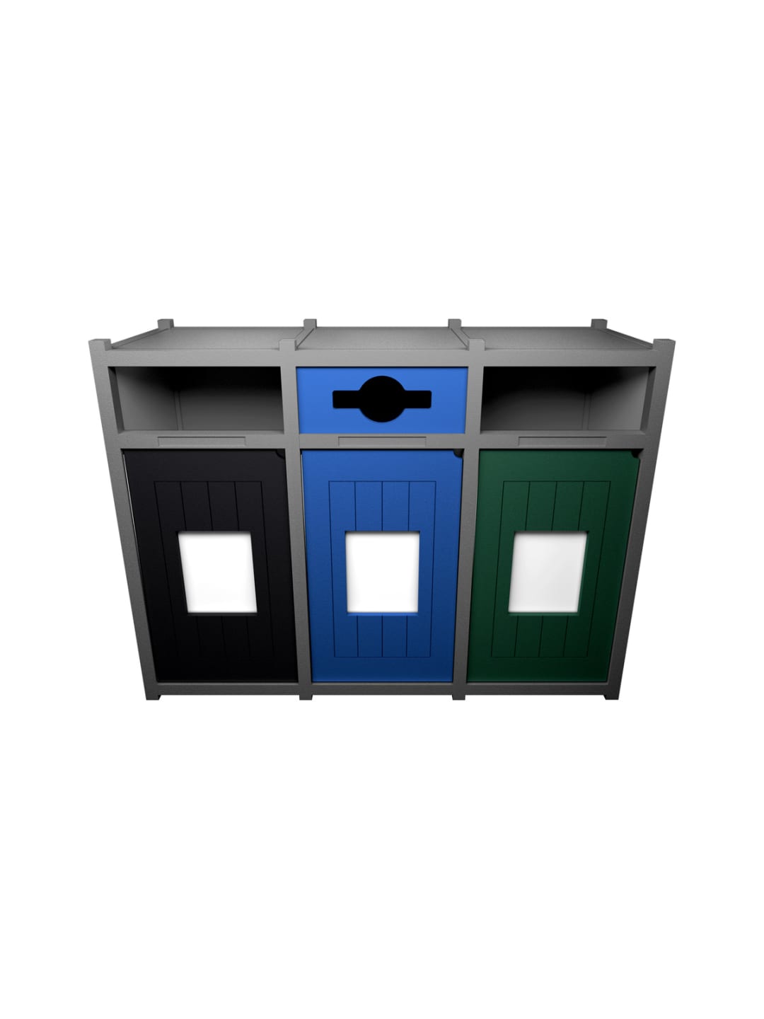  VISION - Triple - Unit - Full-Mixed-Full - Grey-Black-Blue-Green