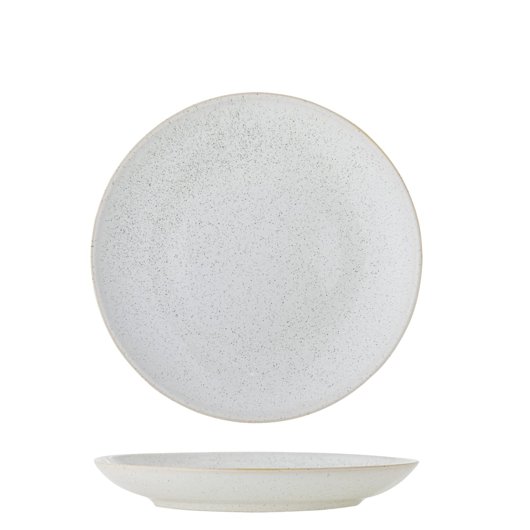 82072022 - Addison Plate, White, Stoneware STOCK: 300
