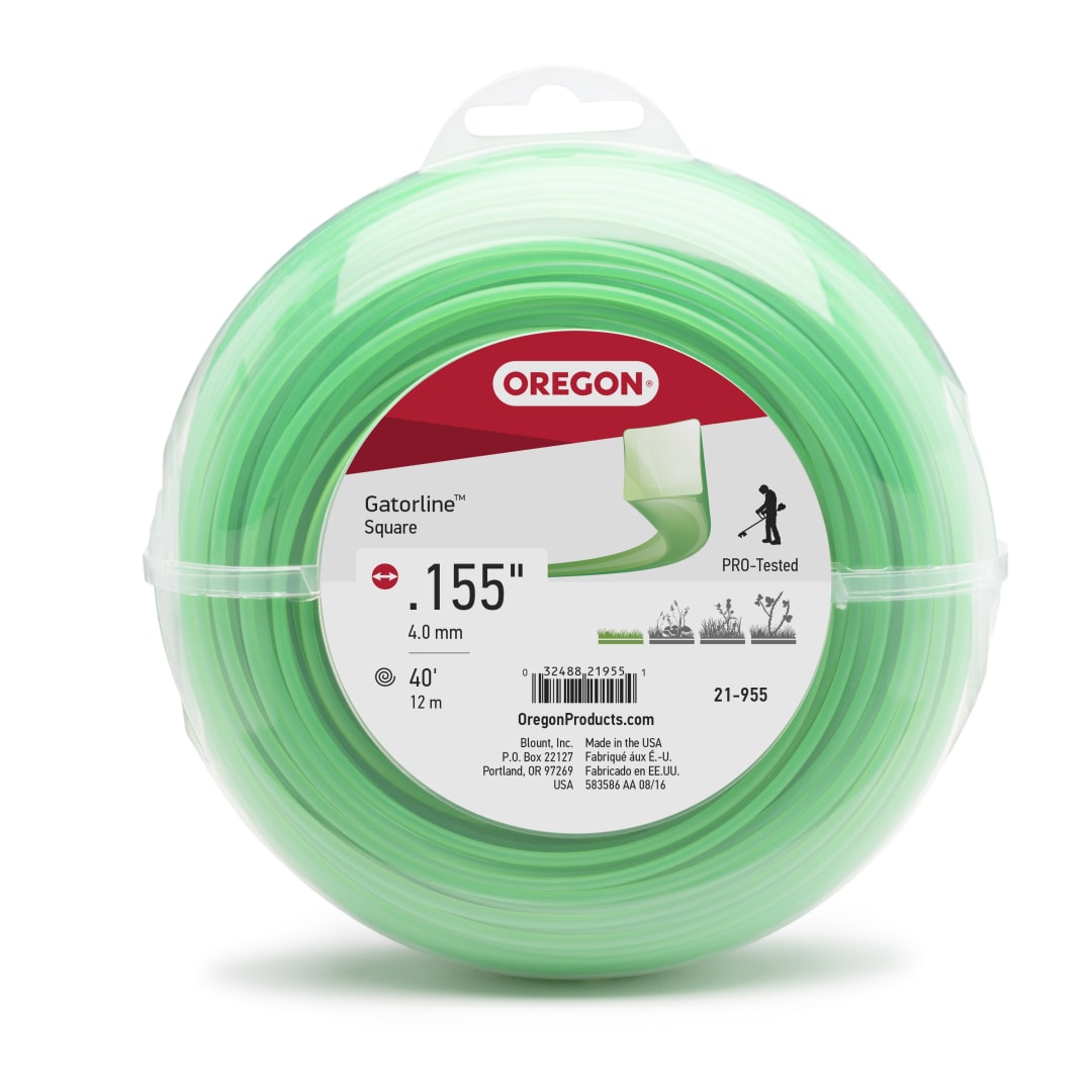 Oregon Gatorline Square Trimmer Line, .155 in. by 42 FT