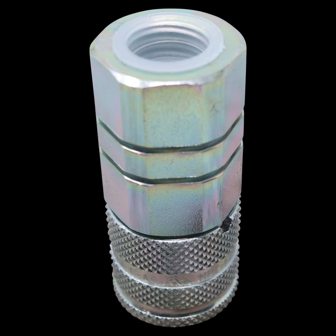 Wastebuilt® Replacement for Curotto-Can 8 NTP Thread -8 F Slip Fitting/Threaded Fitting Quick Disconnect