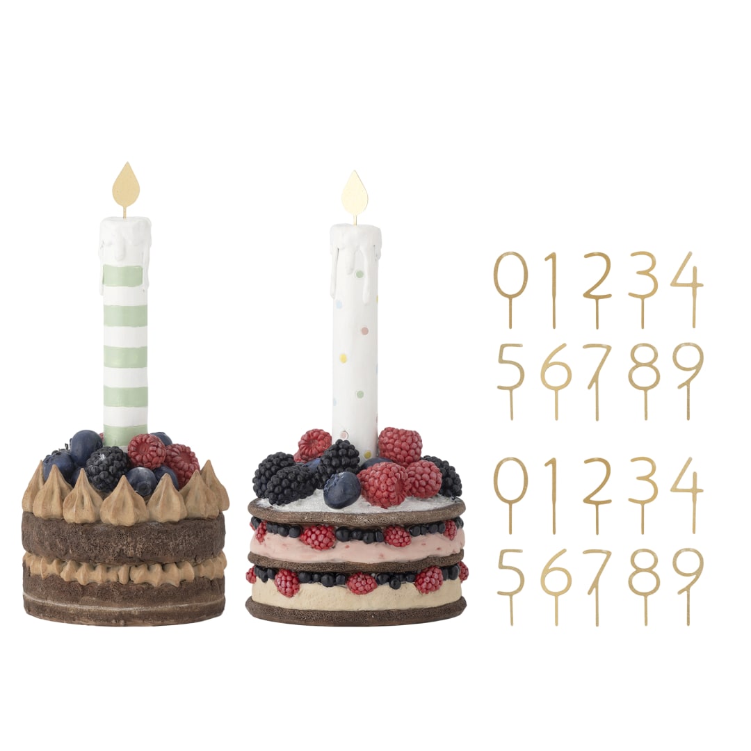 82061860 - Hooray Birthday Decoration, Multi, Polyresin STOCK: 300