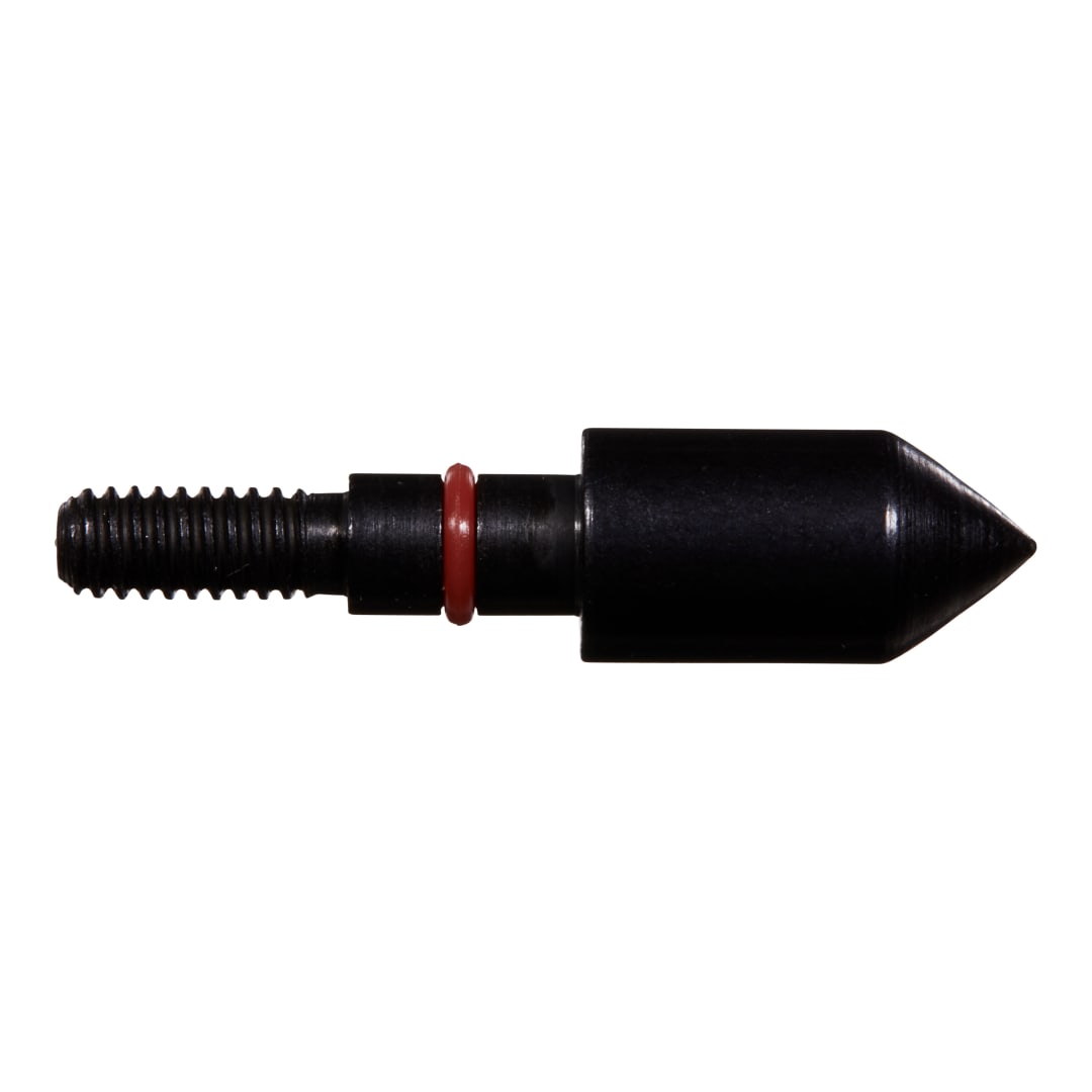 Titan™ 5/16" Archery Stay-Tight Steel Bullet Points, 100-Grains, 6-Pack, Black