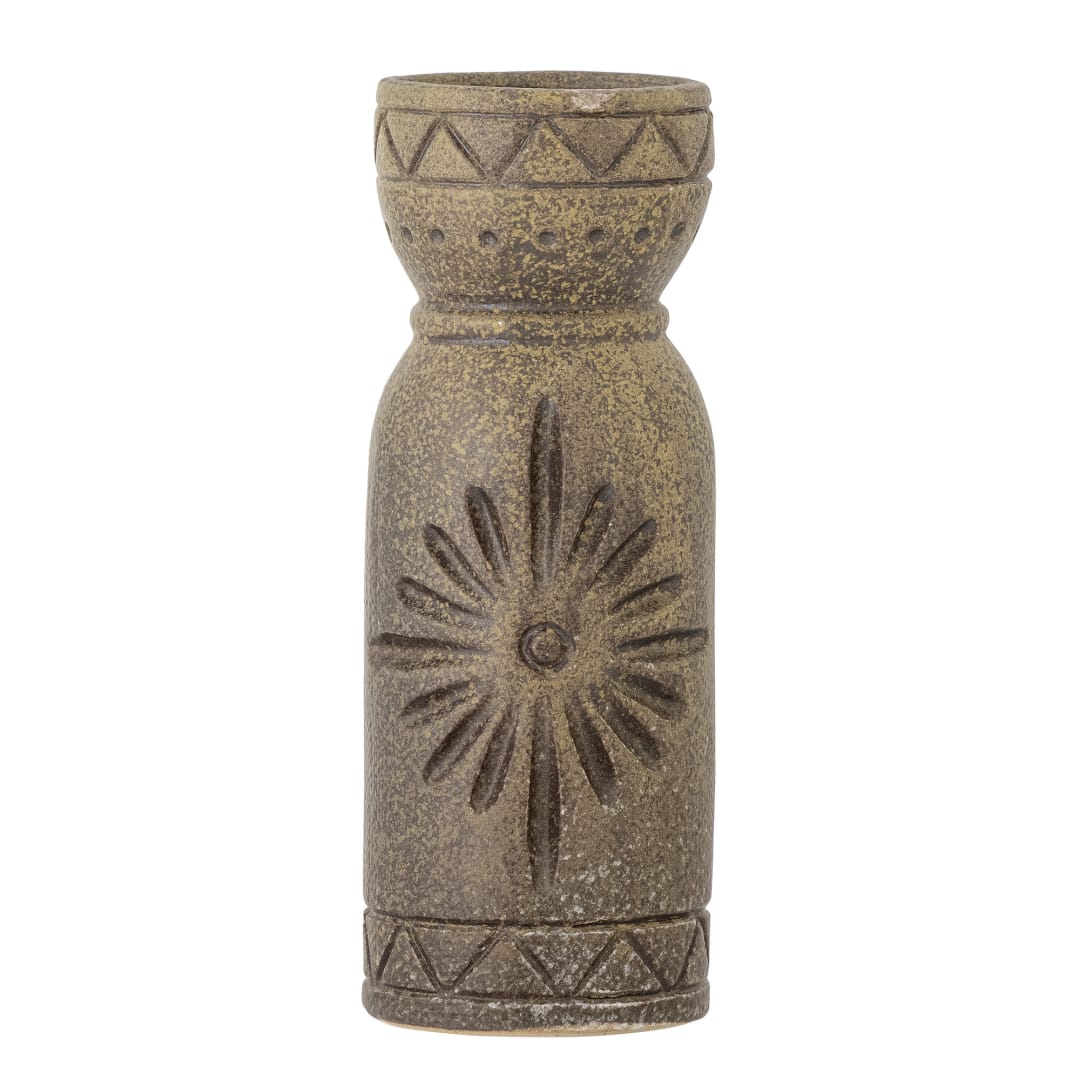 82057504 - Gerde Vase, Brown, Stoneware STOCK: 156