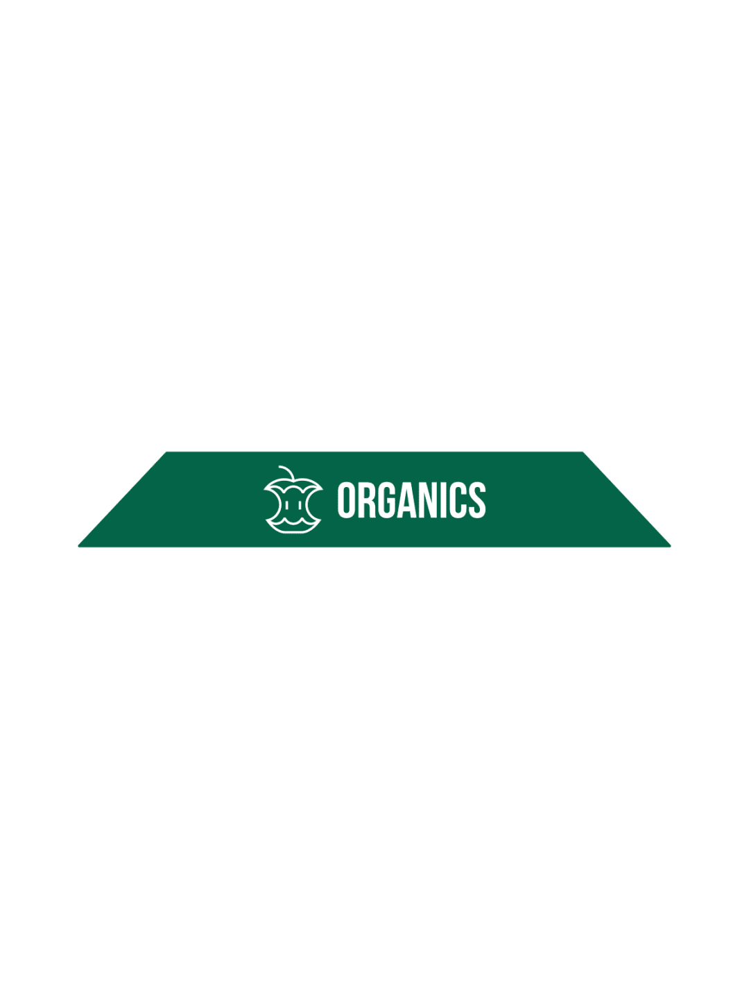  FUSION - Label - Top-Load - Organics - Green