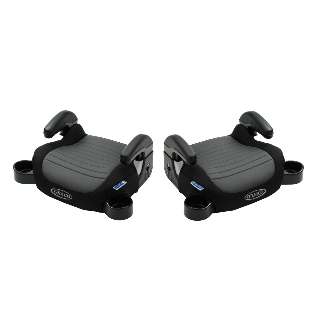 Graco Turbobooster 2.0 Backless Booster Seat, Denton, 2-Pack