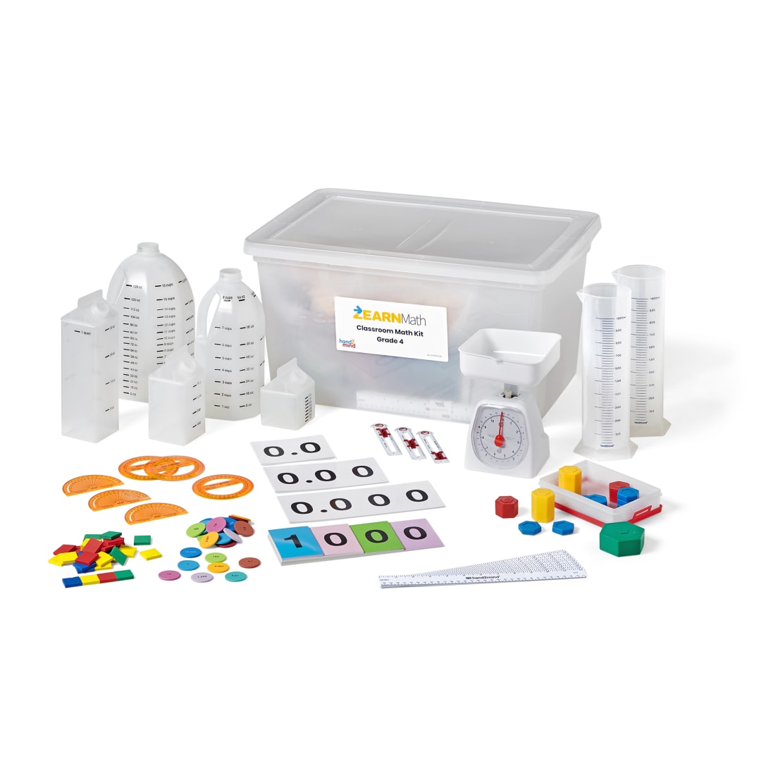 ZEARN MATH23 MANIP KIT GR 4 -2BX