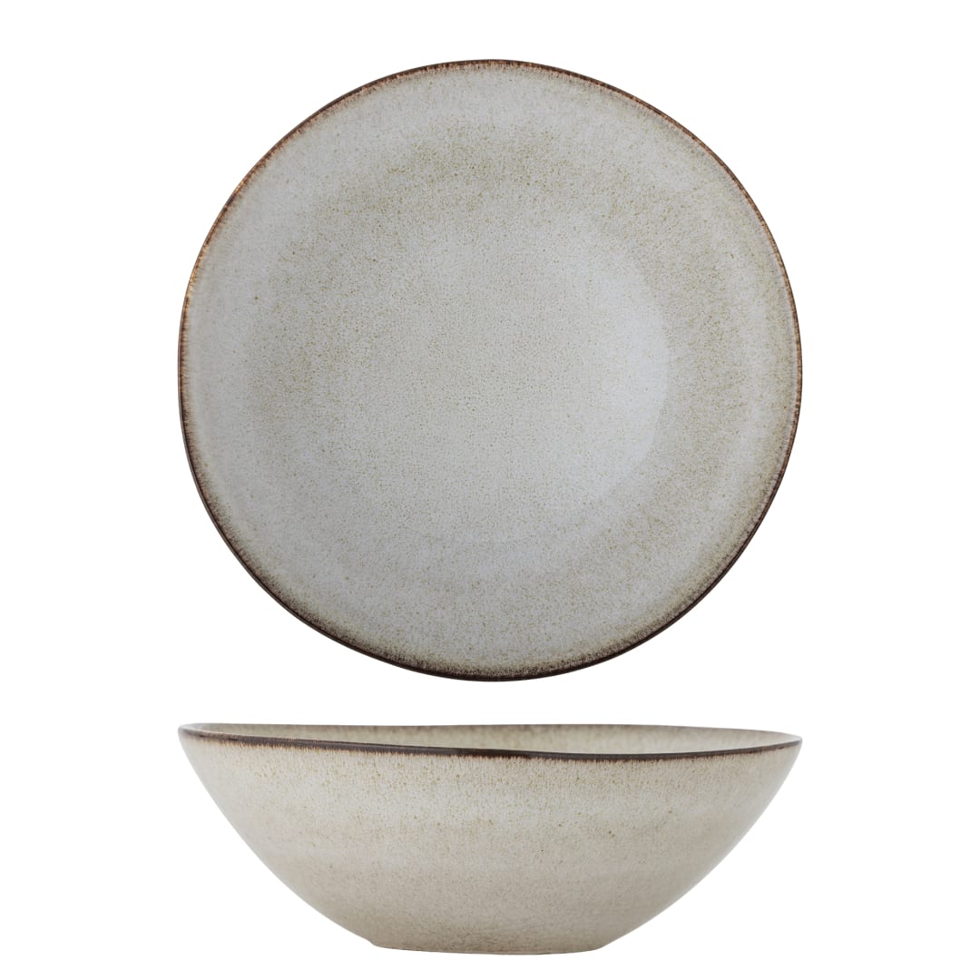 82068727 - Sandrine Bowl, Nature, Stoneware STOCK: 173