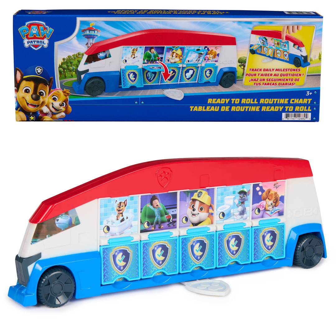 PAW Patrol Ready To Roll Routine Chart Task Board Learning Toy