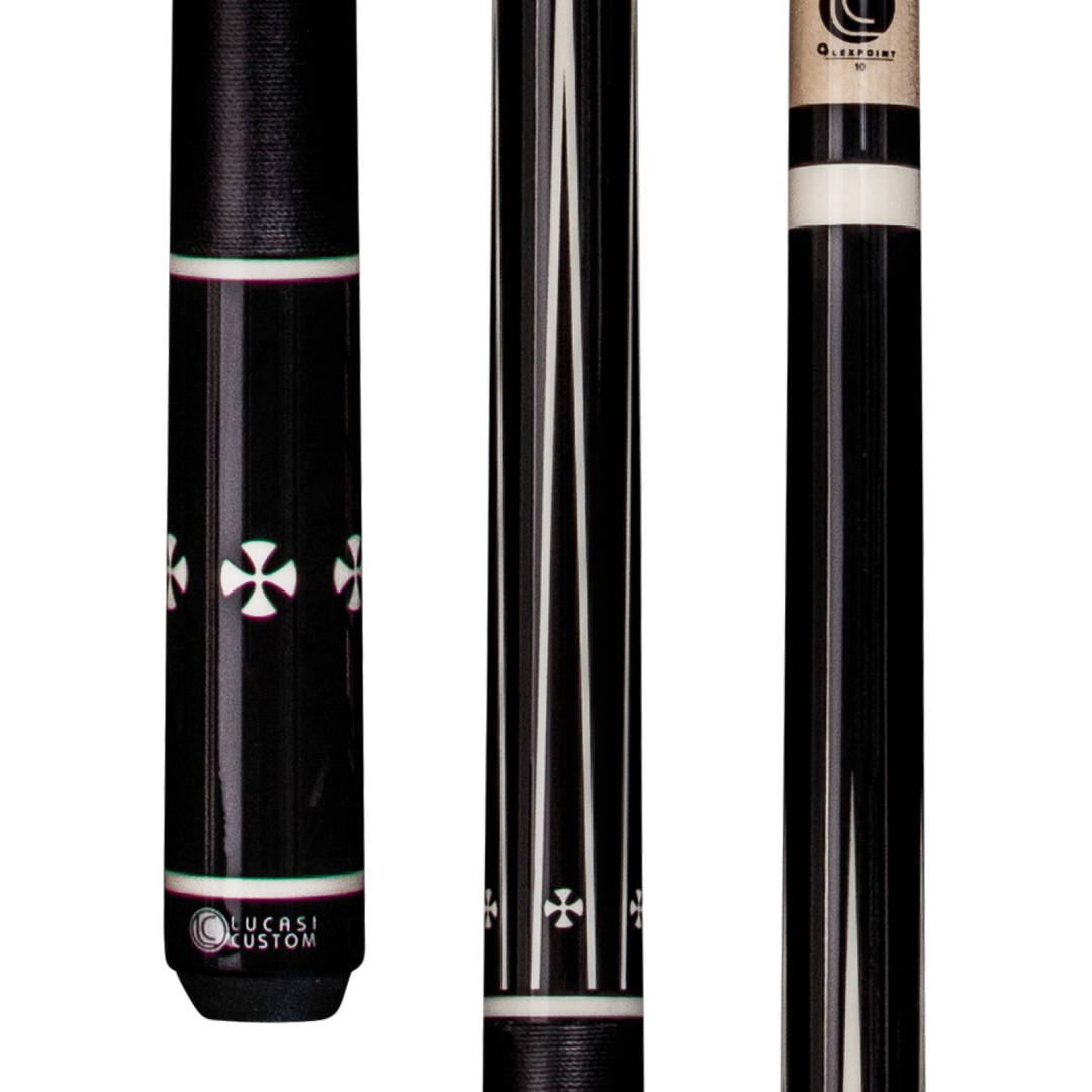 Lucasi BLK /WHT 4PT DIAMOND IN