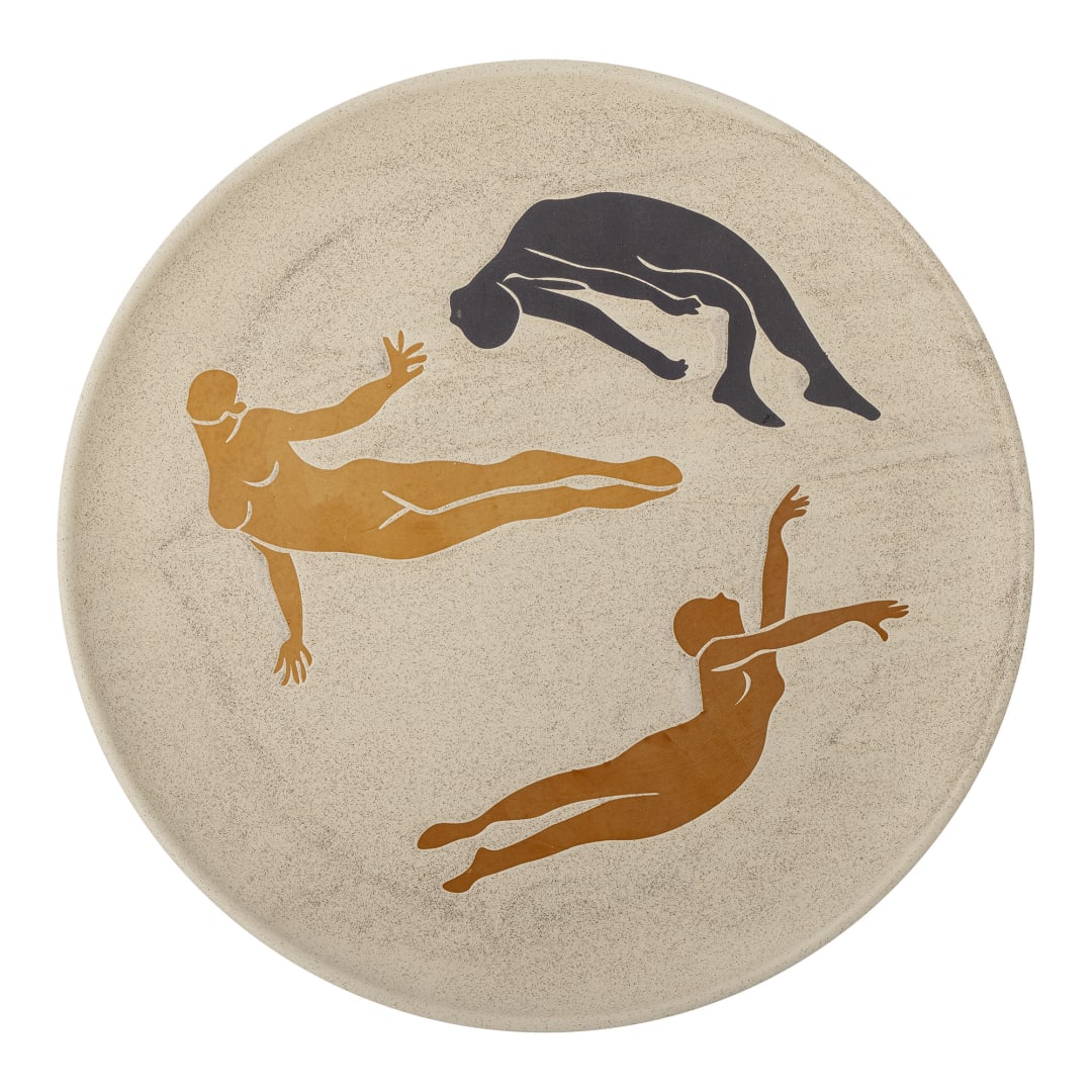 82053098 - Harlow Wall Decor, Brown, Stoneware STOCK: 24