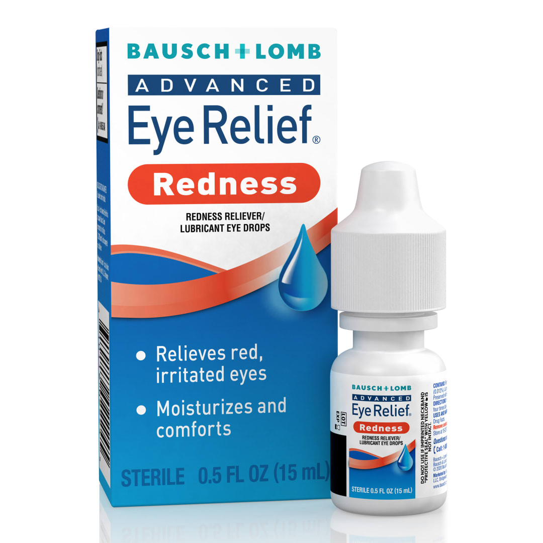 Advanced Eye Relief Redness Redness Reliever / Lubricant Eye Drops 0.5 fl oz (15 mL)