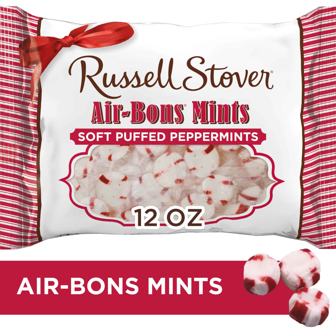 RUSSELL STOVER Air-Bons Mints, 12 oz. bag