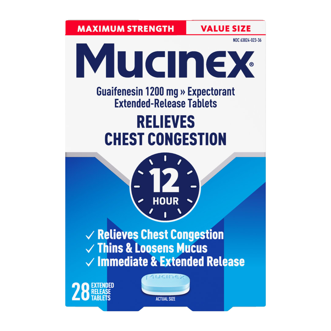 MUCINEX® SE - Max Strength Extended Release Bi-Layer Tablets 24/28 ct.