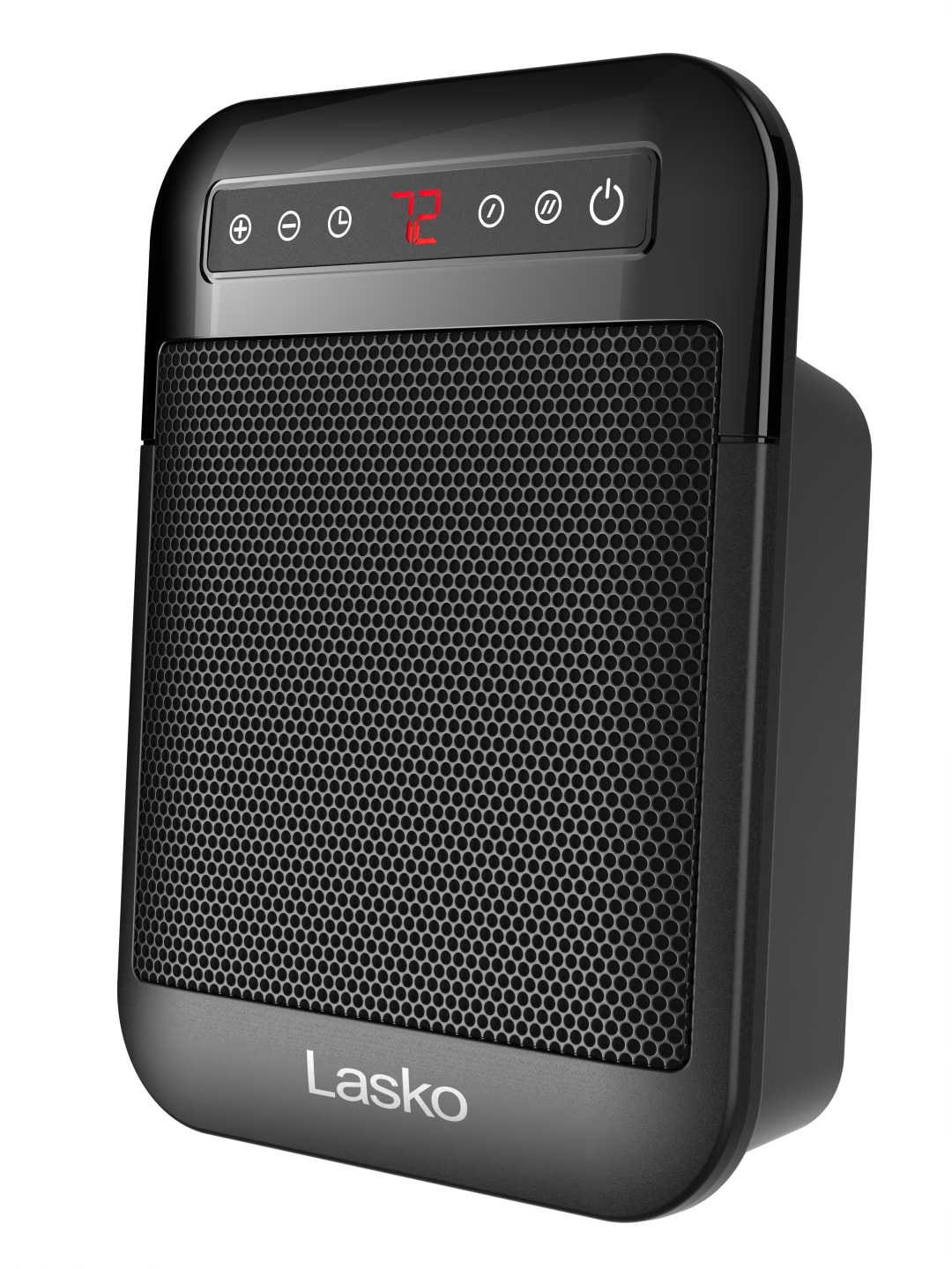 Lasko MyHeat Max 9" 1500-Watt Digital Ceramic Space Heater with Auto Shut-Off, Black