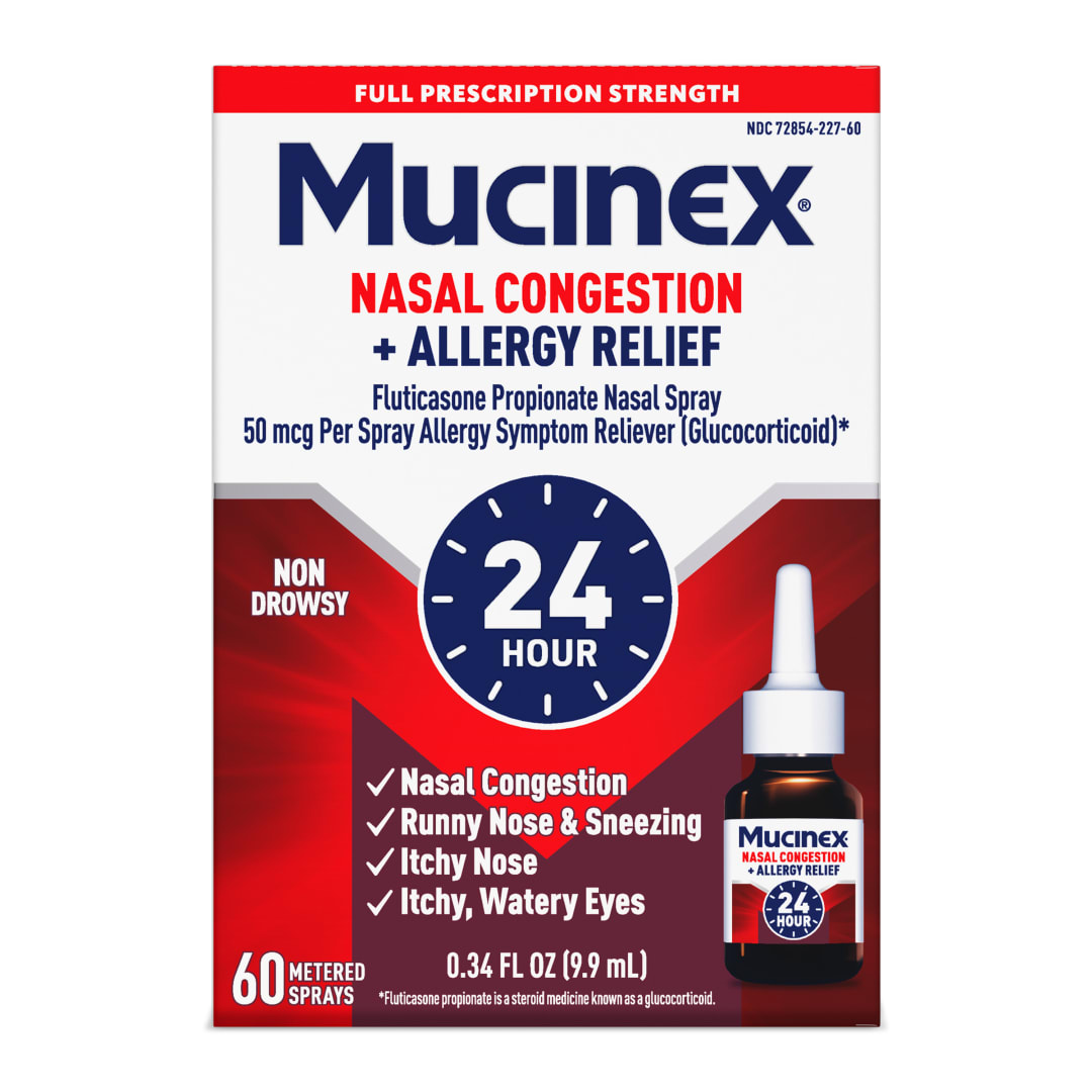 MUCINEX® Nasal Congestion + Allergy Relief 48/.34 oz.