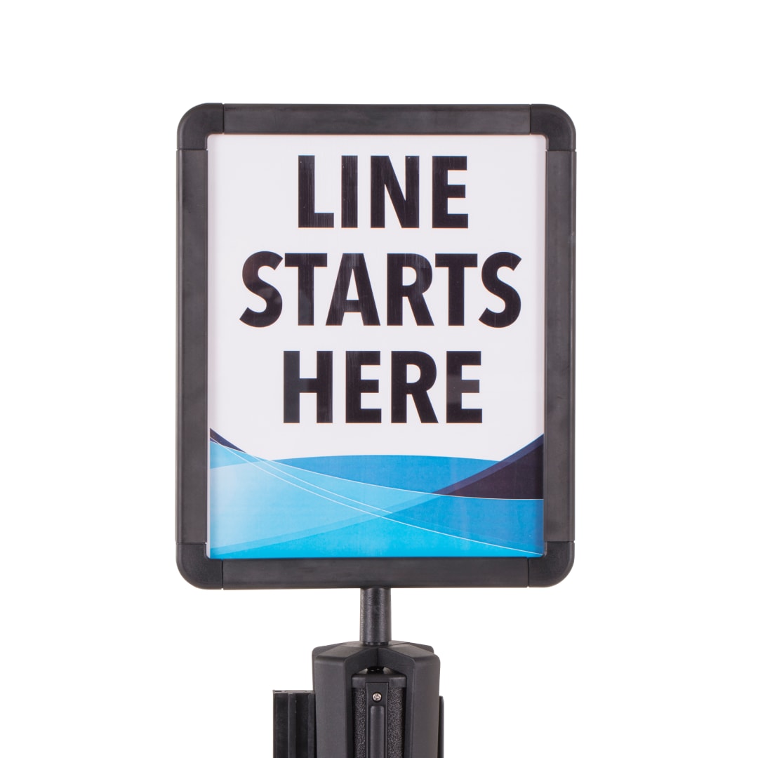 US Weight Plastic Stanchion Si