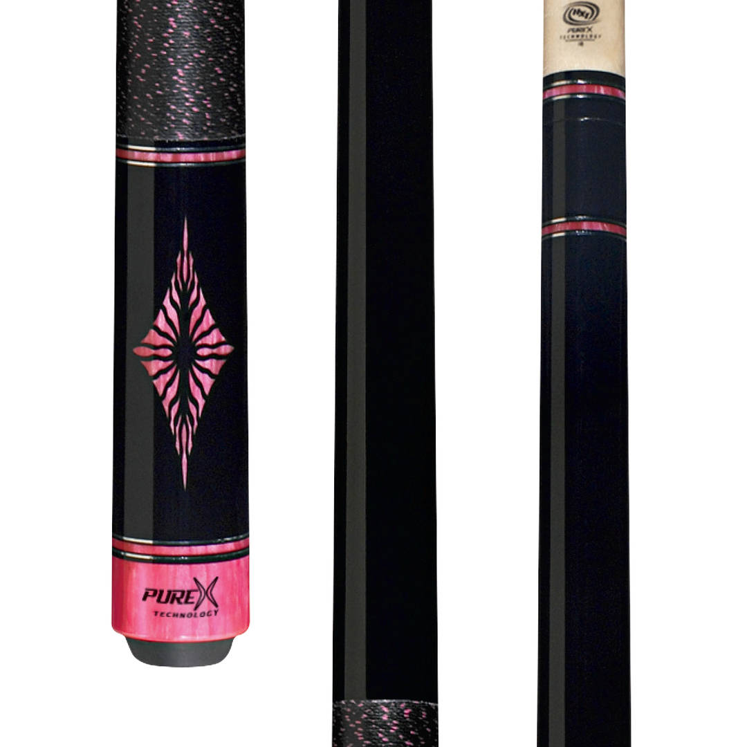 Pure X PINK POLY, BLACK STARBU
