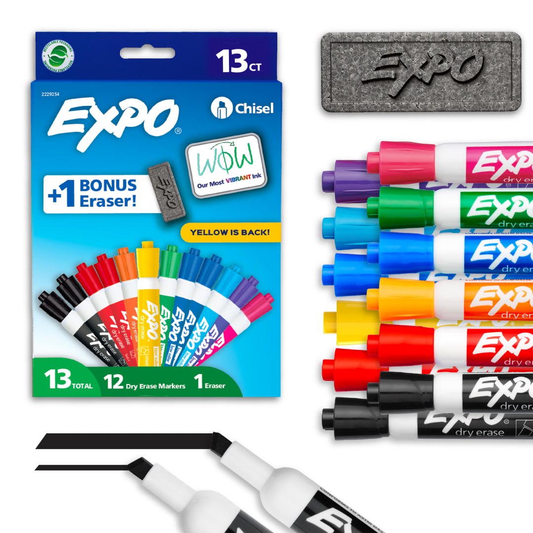 S10APO EXPO ASST 12CT W/ERASER PROMO BTS