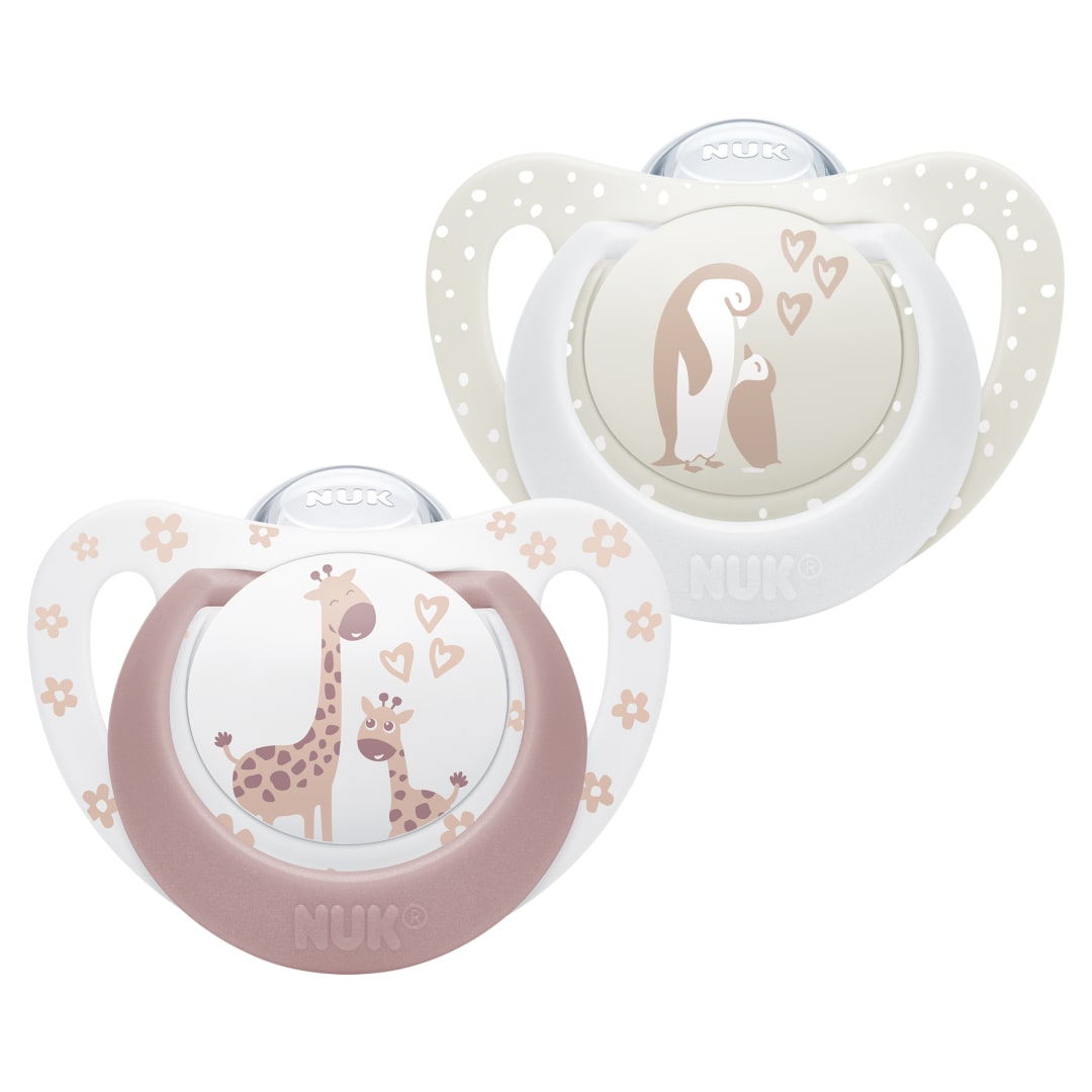 NUK FC PACI SI1 CL1 PENGUIN/GIRAFFE 2/BO