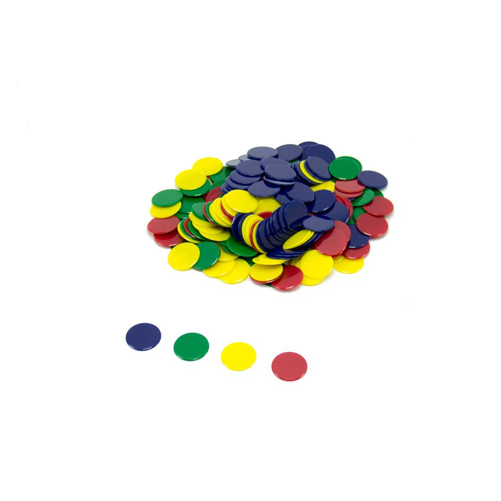 CHIPS, COUNTING 7/8" SET/200