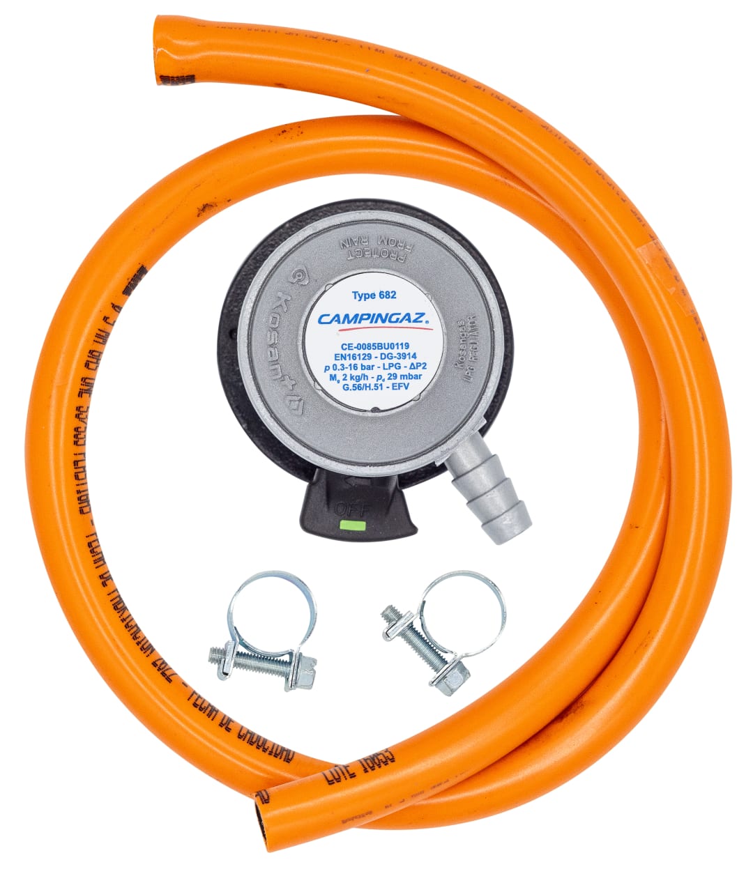 Campingaz Manguera gas + regulador gas 30mbar
