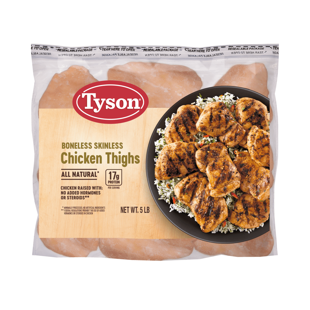 Tyson Chicken Thigh Portions, 5 lb. (Frozen)