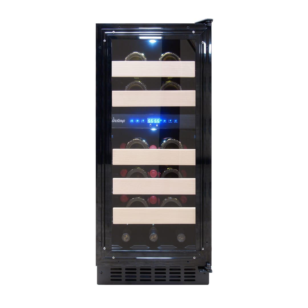 VT-15PR28 - 28 Bottle Wine Cooler Glass Door Commercial Grade