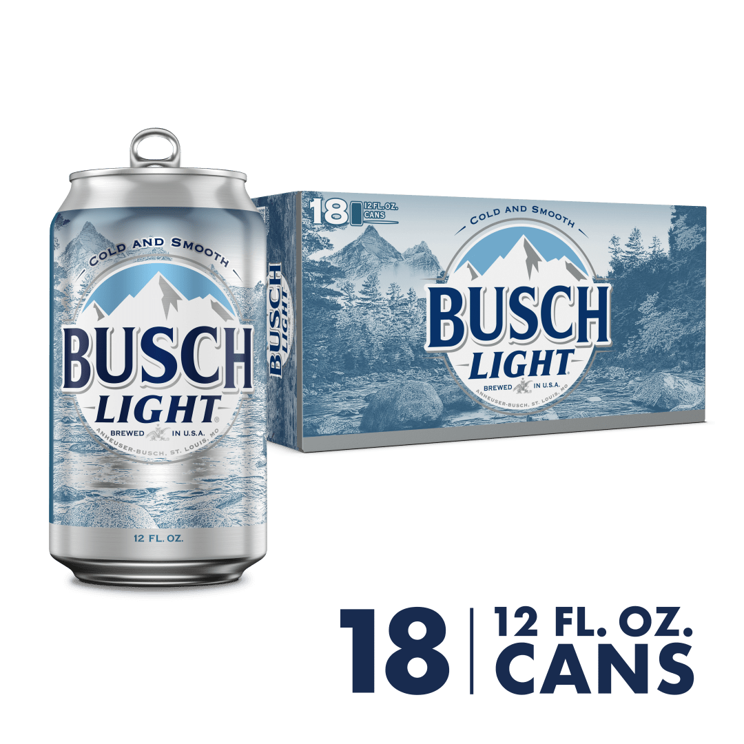 Busch Light 18x12 oz Cans