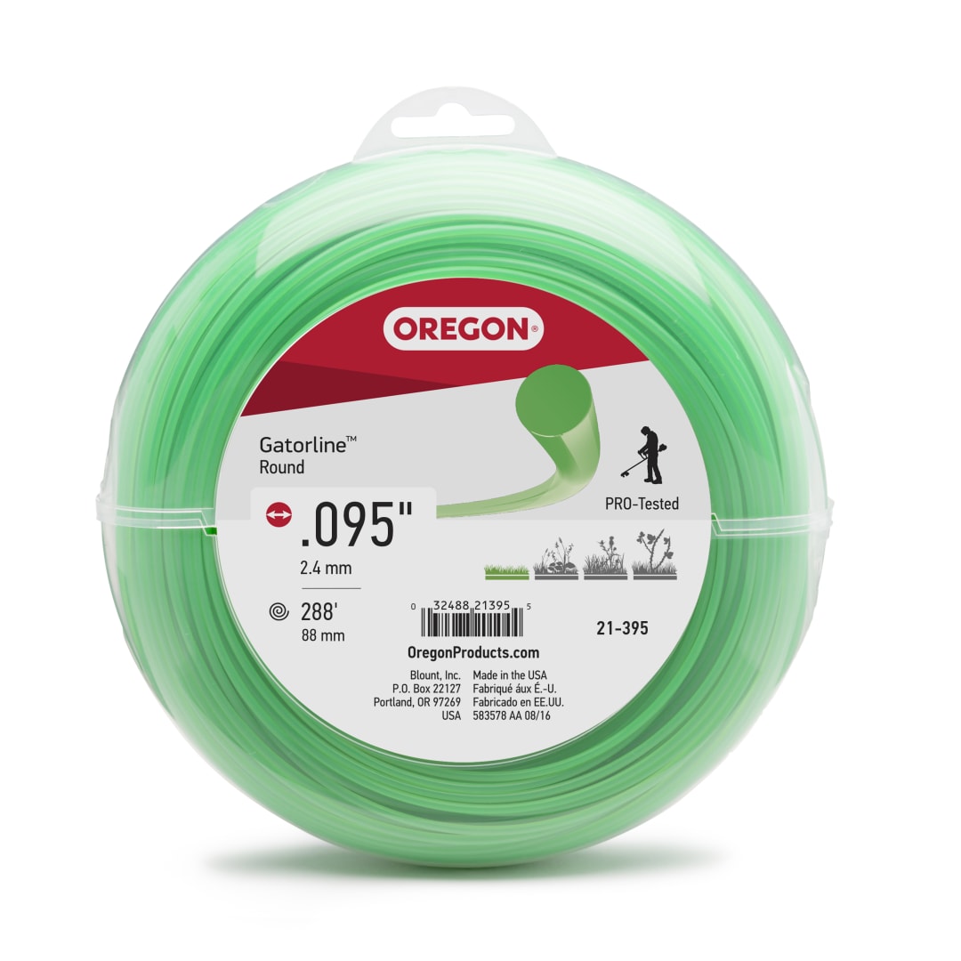 Oregon Gatorline Round Trimmer Line, .095 in. by 289 FT