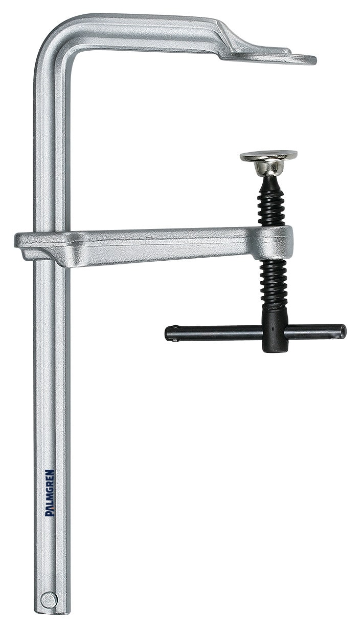 0-10" Reglr Duty L-Clamp/Black Oxide Spindle