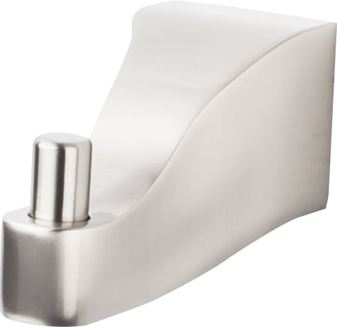 Aqua Bath Single Hook  Brushed Satin Nickel