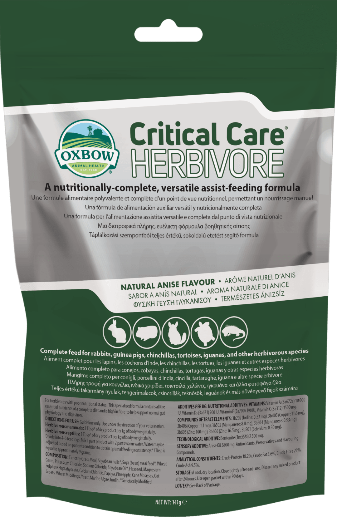 Oxbow Critical Care Herb Anise 141g EUS